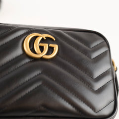 Gucci Mini Marmont Camera bag Black (2025)