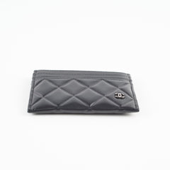 Chanel Black Lambskin Card Holder
