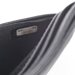 Chanel Black Lambskin Card Holder