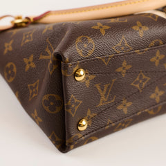 Louis Vuitton V Tote BB Monogram Pink