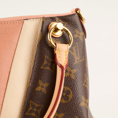 Louis Vuitton V Tote BB Monogram Pink