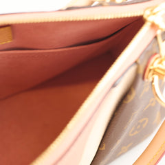 Louis Vuitton V Tote BB Monogram Pink