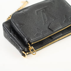 Louis Vuitton Multipochette Black Empreinte