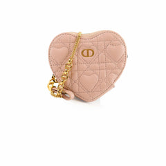Christian Dior Heart Micro Crossbody Dusty Pink