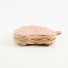 Christian Dior Heart Micro Crossbody Dusty Pink