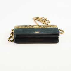Chanel Python WOC Black Gold 22 Series
