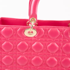 Christian Dior Lady Dior Large Pink