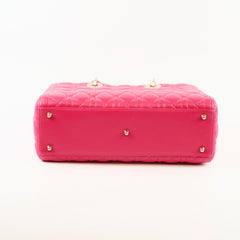 Christian Dior Lady Dior Large Pink