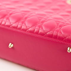 Christian Dior Lady Dior Large Pink