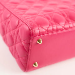 Christian Dior Lady Dior Large Pink