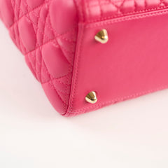 Christian Dior Lady Dior Large Pink