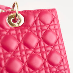 Christian Dior Lady Dior Large Pink