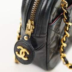 Chanel Black Vintage Camera Bag 1 Series
