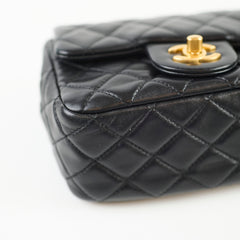 Chanel Mini Square Pearl Crush Black