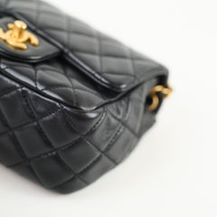 Chanel Mini Square Pearl Crush Black