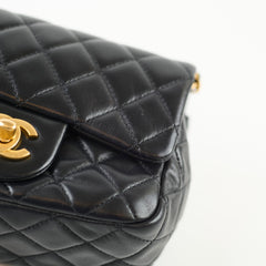 Chanel Mini Square Pearl Crush Black