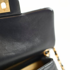 Chanel Mini Square Pearl Crush Black