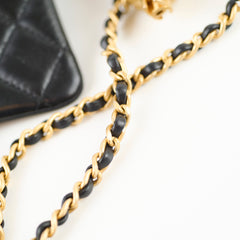 Chanel Mini Square Pearl Crush Black