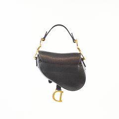 Christian Dior Nano Saddle bag Black