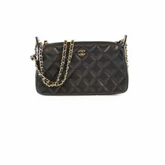 Chanel Zip Clutch on Chain Caviar Black (2025)
