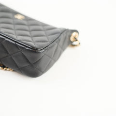 Chanel Zip Clutch on Chain Caviar Black (2025)