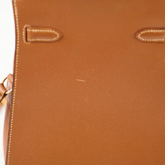 Hermès Gold Kelly Sport Vintage S Circle 1989