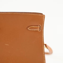 Hermès Gold Kelly Sport Vintage S Circle 1989