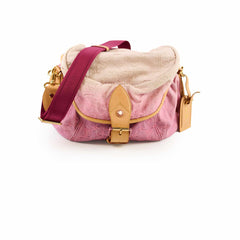 Louis Vuitton Sunshine Monogram Pink Denim Hobo Shoulder