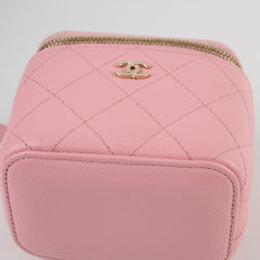 Chanel Pink Caviar Box Vanity 31 series