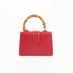 Gucci Bamboo Top Handle Red