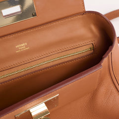 Hermes Mini 24/24 Evercolour Gold U Stamp