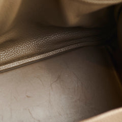 Hermès Lindy 34 Etoupe T Stamp