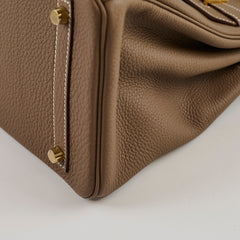 Hermès Birkin 30 Togo Etoupe GHW - A Stamp