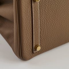 Hermès Birkin 30 Togo Etoupe GHW - A Stamp