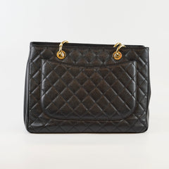 Chanel Caviar GST Grand Shopping Tote Black