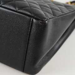 Chanel Caviar GST Grand Shopping Tote Black