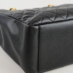 Chanel Caviar GST Grand Shopping Tote Black