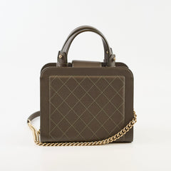 Chanel Label Click Shopping Tote Bag
