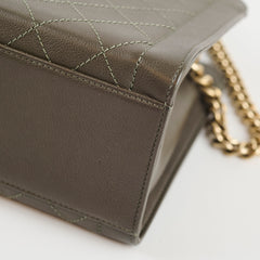 Chanel Label Click Shopping Tote Bag