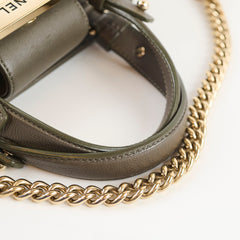 Chanel Label Click Shopping Tote Bag