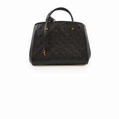 Louis Vuitton Montaigne MM Black Empreinte