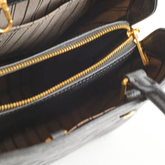 Louis Vuitton Montaigne MM Black Empreinte