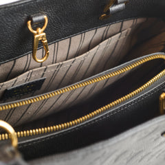 Louis Vuitton Montaigne MM Black Empreinte