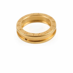 Bulgari BZero1 18k Yellow Gold Ring Size 48