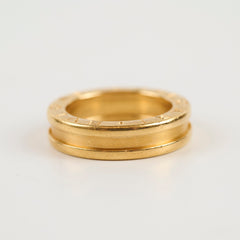 Bulgari BZero1 18k Yellow Gold Ring Size 48