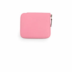 Hermès Silk In Compact Wallet Pink