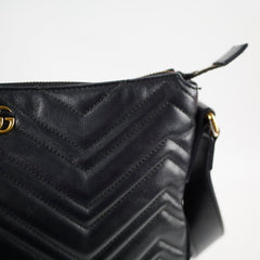 Gucci Marmont Black Messenger Crossbody