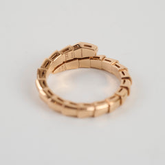 Bulgari Serpenti Ring Rose Gold Size XXL