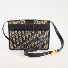 Dior Medium 30 Montaigne Navy Oblique