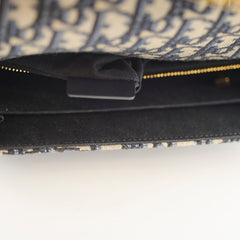 Dior Medium 30 Montaigne Navy Oblique
